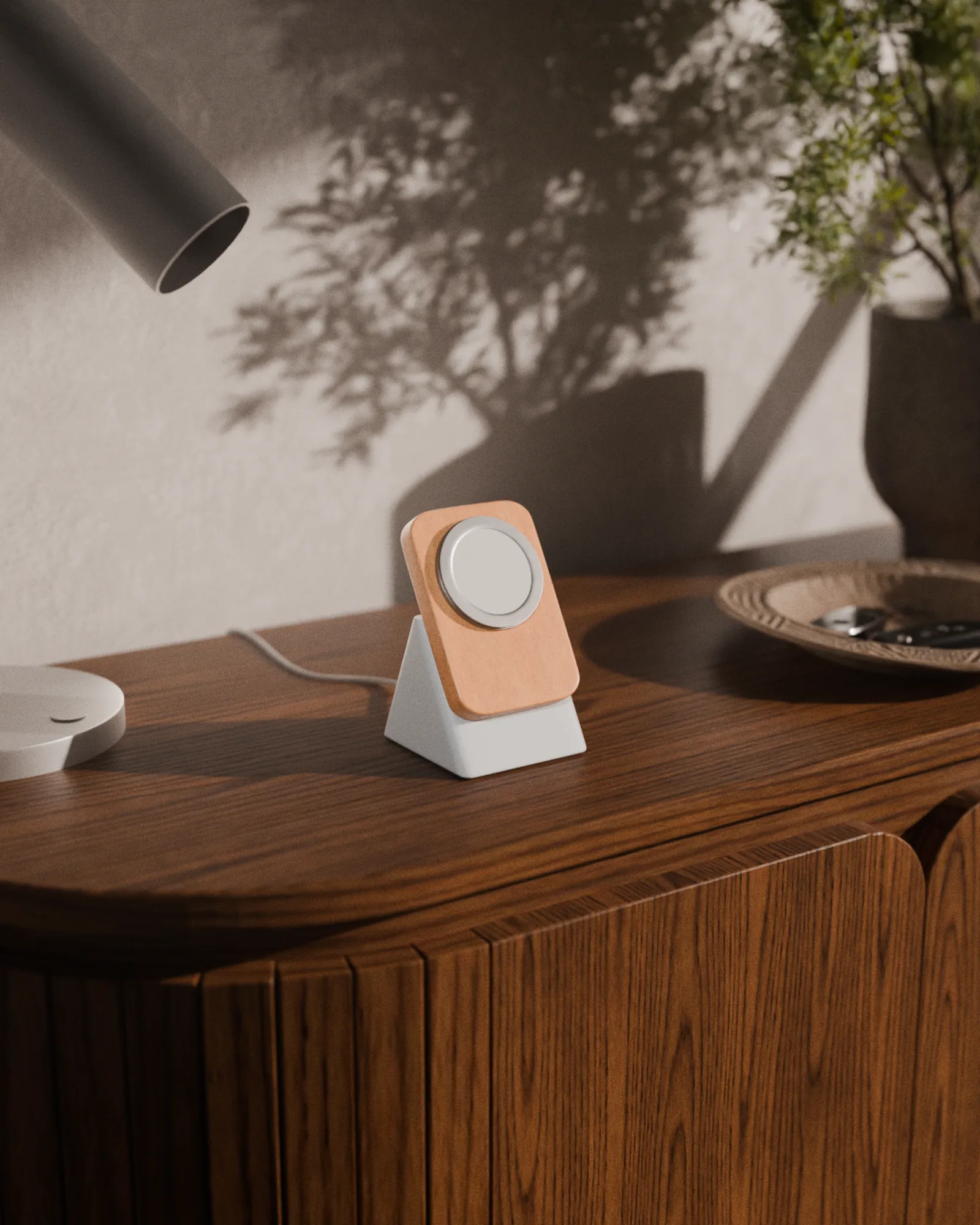 Modhausco wall charger CGI render