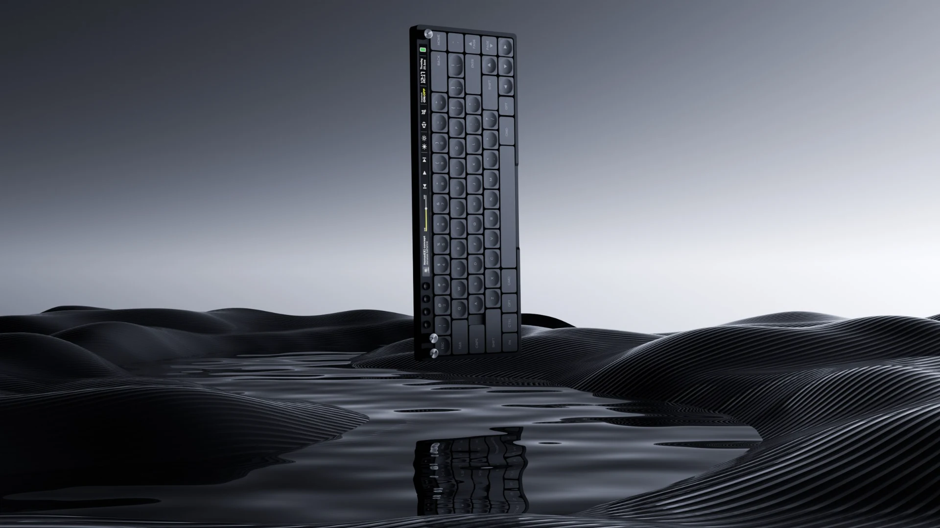 Mono Keyboard CGI render